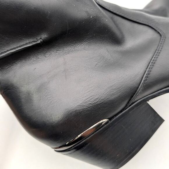 SARTO by Franco Sarto Blake Pointed Toe Bootie Women's Black Size US8.5M EU39 - Picture 13 of 14